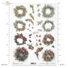 wianek, wianki, wieniec, wieńce jesienne, jesień, zima, zimowe, kolorowe liście, 3D efekt, garland, garlands, wreaths, autumn wreaths, autumn, winter, colourful leaves, 3D effect, Girlande, Girlanden, Kränze, Herbstkränze, Herbst, Winter